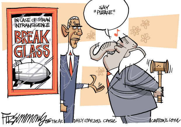 Daily Fitz Cartoon: Syria